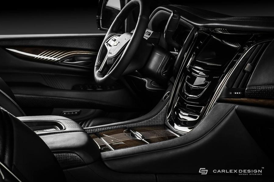 Интерьер Cadillac Escalade Platinum by Carlex Design 2016 года  (фото 7 из 13)
